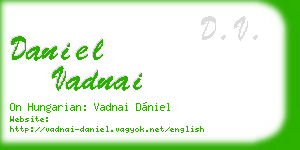 daniel vadnai business card